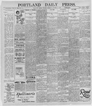 Portland Daily Press: October 15, 1895