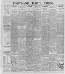 Portland Daily Press: October 25, 1895