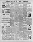 Portland Daily Press: January 24, 1896