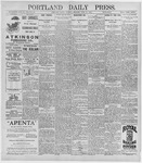 Portland Daily Press: June 30, 1896