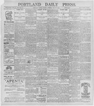 Portland Daily Press: July 21, 1896