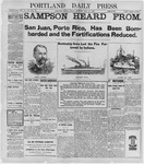 Portland Daily Press: May 13, 1898