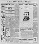 Portland Daily Press: July 12, 1898