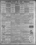 Portland Daily Press: August 15, 1899