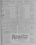 Portland Daily Press: September 14, 1900