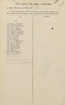 Suffrage Petition Orono Maine, 1917