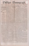 Phillips Phonograph : Vol. 1, No.21 - February 01, 1879 by Phillips Phonograph Newspaper