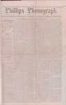 Phillips Phonograph : Vol. 1, No.26 - March 08, 1879 by Phillips Phonograph Newspaper