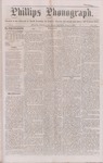 Phillips Phonograph : Vol. 1, No.30 - April 05, 1879 by Phillips Phonograph Newspaper
