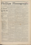 Phillps Phonograph : Vol. 2, No. 37 May 22,1880 by Phillips Phonograph Newspaper