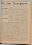 Phillips Phonograph : Vol. 3, No. 19 January 15,1881 by Phillips Phonograph Newspaper
