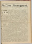 Phillips Phonograph : Vol. 3, No. 32 April 16,1881 by Phillips Phonograph Newspaper