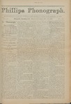 Phillips Phonograph : Vol 4. No. 10 November 12, 1881 by Phillips Phonograph Newspaper
