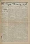 Phillips Phonograph : Vol 4. No. 11 November 19, 1881 by Phillips Phonograph Newspaper