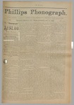 Phillips Phonograph : Vol 4. No. 20 January 21, 1882 by Phillips Phonograph Newspaper