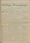 Phillips Phonograph : Vol 4. No. 23 February 11, 1882 by Phillips Phonograph Newspaper