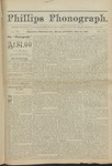 Phillips Phonograph : Vol 4. No. 32 April 15, 1882 by Phillips Phonograph Newspaper