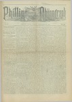 Phillips Phonograph : Vol. 5, No. 13 December 01,1882 by Phillips Phonograph Newspaper