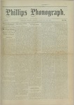 Phillips Phonograph : Vol. 5, No. 23 February 09,1883 by Phillips Phonograph Newspaper