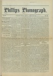 Phillips Phonograph : Vol. 5, No. 33 April 20,1883 by Phillips Phonograph Newspaper