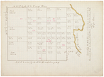 Pages 45.1-46. Plan of Township 14 East Division by Rufus Putnam