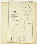 Page 54. Plan of the Survey of the Undivided Lands in the State of Maine, Made Under the Direction of the Land Agents of Massachusetts and Maine, 1850 by Isaac S. Small and Noah Barker