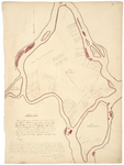 Page 15-25.  Plan of Islands in Penobscot River Between Old Town Falls and Mattawamkeag Point as surveyed by the subscribers in pursuance of a warrant from Isaac S. Small, Surveyor General, dated July A.D. 1835.