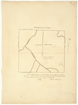 Page 28.  Plan of Township No.1 in the 3rd Range west of Bingham's Kennebec Purchase.  The North part represents 11520 acres set off to Canaan Academy.