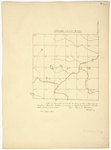 Page 38. Plan of Township Number 1 in the 8th Range of Townships West of Bingham's Kennebec Purchase as surveyed in August and September A.D. 1836 by Benjamin Waterhouse