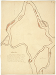 Page 41-51. Plan of Islands in Penobscot River Between Old Town Falls and Mattawamkeag Point as surveyed by the subscribers in pursuance of a warrant from Isaac S. Small, Surveyor General, dated July A.D. 1835. by Zebulon Bradley