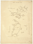 Page 48. Plan of Deer Isle and Isle Au Haut, 1785 by Samuel Titcomb and Rufus Putnam