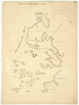 Page 49. Plan of Little Deer Island Division of Islands by John Peters and Rufus Putnam
