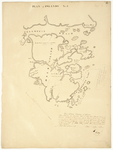 Page 50. Plan of Deer Isle, 1785 by John Peters, Jonathan Stone, Samuel Titcomb, and Jonathan Mathews