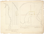 Page 04. Plan of the Sandwich Academy Tract; Plan of No. 2 Range 4 WKP and of Public Lands by George Getchell, William Flint, Jonathan Stevens Jr., and Harris Garcelon