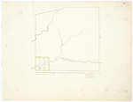 Page 26.  Plan of Township 1, Range 7 WELS with the public lots as located A.D. 1846.
