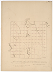 Page 12. Plan of Township No. Three in the Fourth Range West from the East line of the State. by Henry W. Cunningham and Thomas Sawyer
