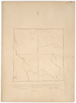 Page 14. A Plan of Township No. 7 in the 14th Range of townships west from the East line of the State of Maine, as surveyed into quarters by the subscriber pursuant to instructions from the Land Agents of Maine & Massachusetts dated Oct. 20, 1843. by Zebulon Bradley