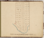 Page 10.  Plan of East Half of Plymouth Grant, Range 1, WELS