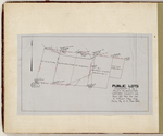Page 54.5.  Plan of Public Lots in Township A Range 1, Riley Plantation