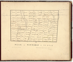 Page 21. Plan of Township A, Range 2 WELS by Dominicus Parker