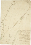 Page 21.8. This Plan represents the Eastern Boundary Line of the Plymouth Patent adjoining partly on the Waldo Patent and partly on the Commonwealth Land by Ephraim Ballard