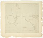 Page 25. Plan of the West Branch of Penobscot River copied from a drawing made by Col. Lewis; also the East Line of a part of the upper Townships reserved for the Penobscot Indians as surveyed by order of Hon. L. Lewis 18th August 1818. by Lothrop Lewis and Joseph Treat