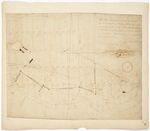 Page 37.  This Plan Representeth a Tract of Land on the Southeast Side of Penobscot River from Number One or Bucks Town to the Indian Grant or flowing of the Tide Surveyed for Government by the Subscribers in July 1784.