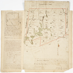 Page 42. Plan of 22 Townships of land situated between the Million Acres located on the River Kennebeck and New Hampshire line surveyed for the Commonwealth of Massachusetts by the Subscribers AD 1794; Plan of a Township of Land granted to the Agricultural Society (1807); A Return of a Tract of land laid out at Cold River for John Bradley, Esq. and Mr. Jonathan Eastman (1793) by Ephraim Ballard, Lemuel Perham, Benjamin Marshall, and Vere Royse