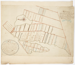 Page 46. Plan of the Westerly part of Township Number Two on the East side of Penobscot river, with the lots as surveyed and laid out by direction of the Proprietors of said Township by their Agents and Jacob Sherburne, Surveyor, done in July and August 1788 by Jacob Sherburne
