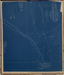 Page 30.5. Blueprint plan of the northwest quarter of Township 14, Range 6 by Great Northern Paper Company Division Forest Engineering