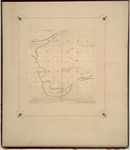 Page 35. A Plan of Township 6, 11th Range west from the East line of the State by Zebulon Bradley