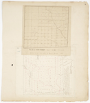 Page 09.  Plan of Township Letter E Range 1 WELS; Plan of the survey and allotment of Township No. 5 R3 WELS