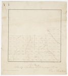 Page 12A. A Plan of Township No. 12, Range 4 WELS as surveyed A.D. 1858 by Daniel Barker