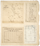 Page 18. Map of the Undivided Lands (Townships 5-8, Ranges 11-13); Plan of Township 17 Range 6 WELS; Plan of Township 8; Plan of southern half of Township 5 Range 2 by John Webber, William D. Dana, Zebulon Bradley, and William P. Parrott